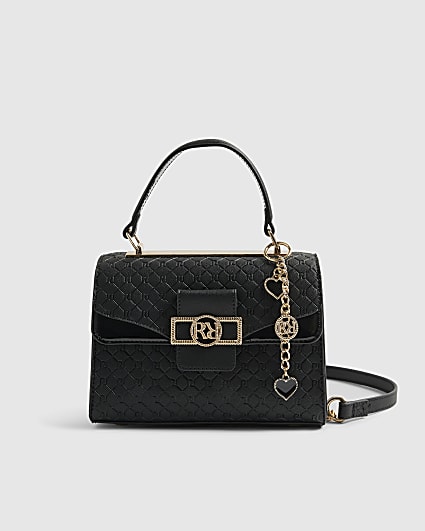 Black Mini Cross Body Tote Bag