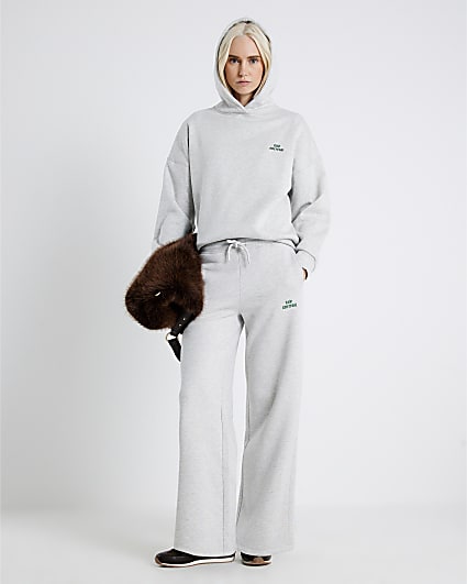 Grey RVR Edition Wide Leg Joggers