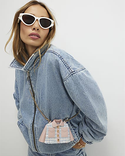 Pink Shirt Mini Purse