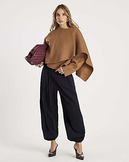 Black Balloon Trousers