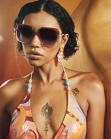 Pink Ombre Sunglasses