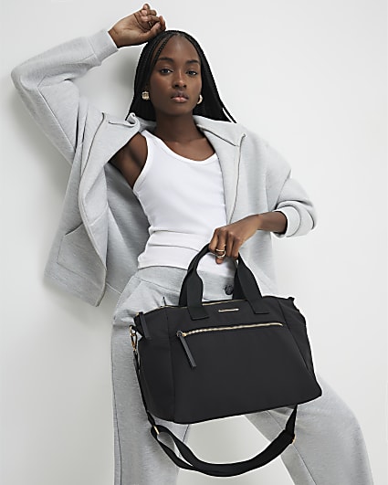 Black Cabin Size Holdall Bag