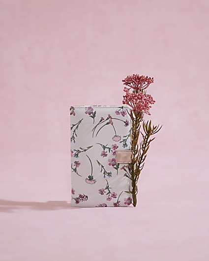 Pink Floral Travel Wallet