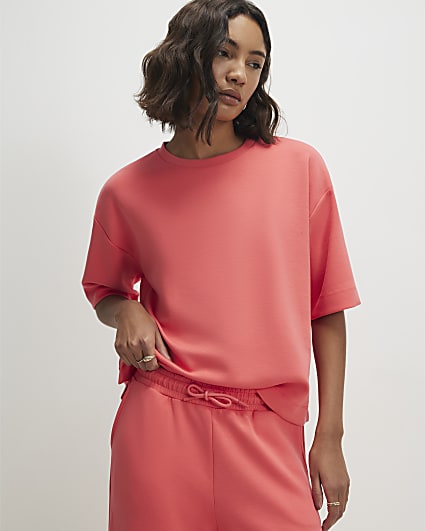 Orange Premium Short Sleeve Boxy T-shirt