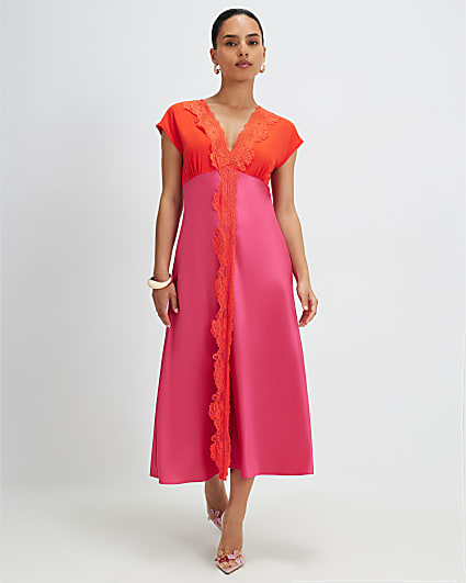 river island red sequin dress Red Sleeveless Sequin Mini Shift Dress