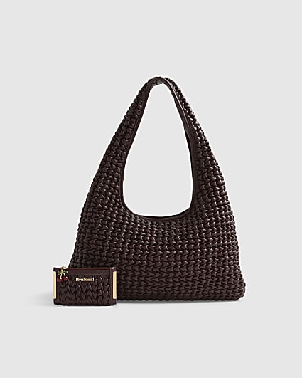 Red Scrunch Shoulder Bag Bundle