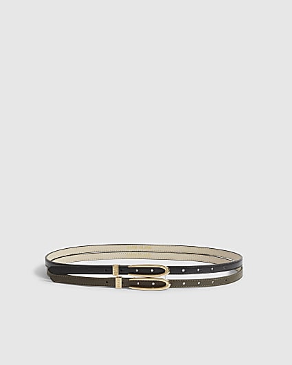 Black Super Skinny Belt Pack