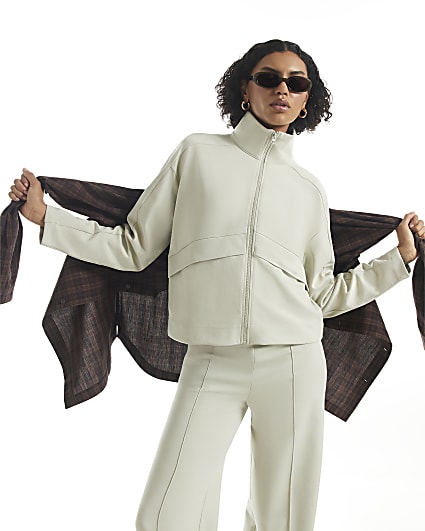 Green Premium Zip Through Jacket