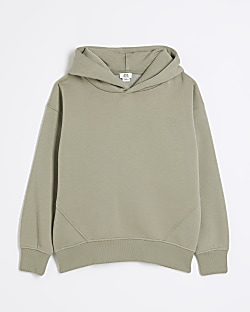 Boys khaki RR hoodie