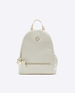 Cream backpack online women's