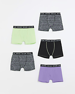 Men's Printed Boxer Shorts - 5 Pack