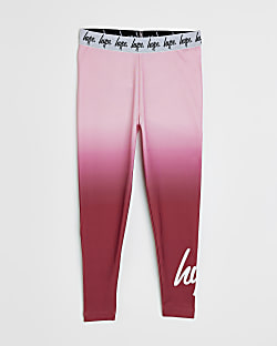 Hype Girls Camo Leggings (14 Years) (Pink) : : Clothing