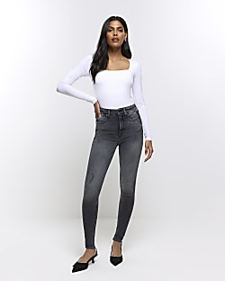 Buy Grey Jeans & Jeggings for Women by Buda Jeans Co Online