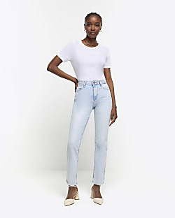 River island harper coated on sale jeans