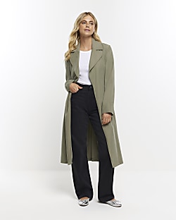 River island champagne store coat