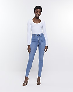 Denim High Waist Jegging