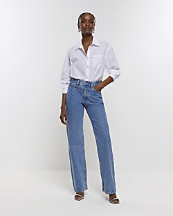 Sequin jeans sale river island