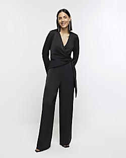 Green jumpsuit cheap river island