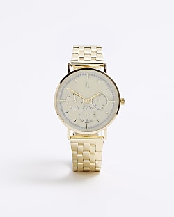 Rose gold shop watch river island