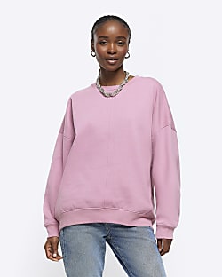 Light pink store oversized sweatshirt