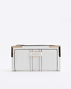 River island sales white purse