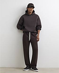 Brown Premium Oversized Fit Cotton Hoodie