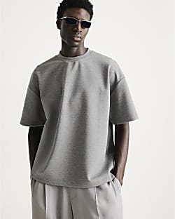 Grey RI Studio Boxy Fit T-Shirt