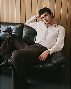 Pink Twisted Tailor Satin Shirt