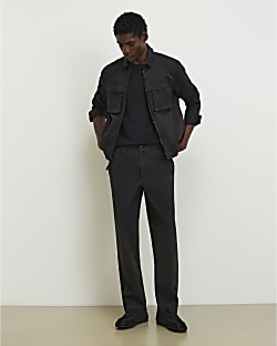 Black Loose Fit Trousers