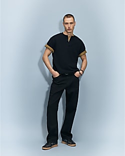 Black Loose Fit Jeans