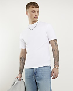 White Regular Fit T-Shirt