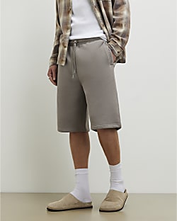 Grey Essential Bermuda Shorts