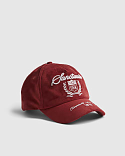 Red Suede Sanctuaire USA Cap