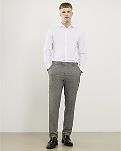 White Slim Fit Shirt