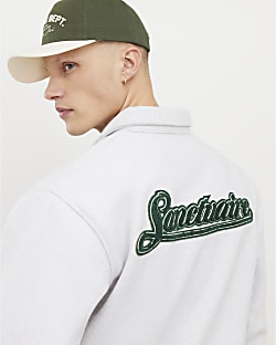 Grey Sanctuaire Club Polo Shirt