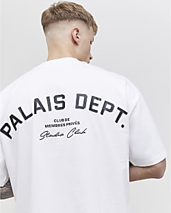 White Oversized Fit Palais Dept T-Shirt