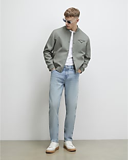 Blue Slim Fit Stretch Jeans