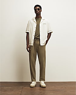 Green Slim Fit Joggers