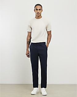 Navy Slim Fit Chinos