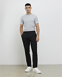 Black Slim Fit Chinos