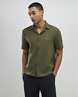 Khaki Regular Fit Luminis Shirt