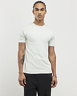 Green Muscle Fit T-Shirt