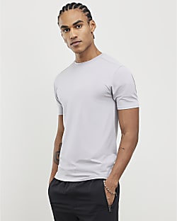 Purple Muscle Fit T-Shirt