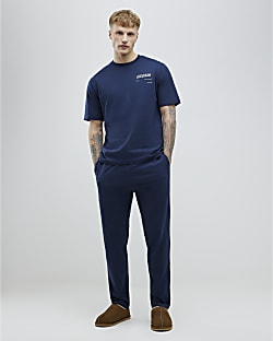 Blue Essentialism Loungewear Set