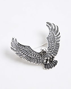 Silver Eagle Brooch