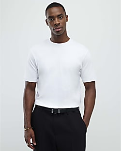 White Slim Fit T-Shirt