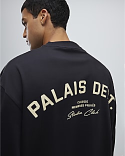 Black Oversized Fit Palais Dept T-Shirt