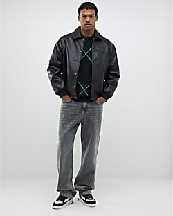 Grey Loose Fit Jeans