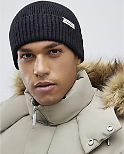 Black Docker Beanie Hat