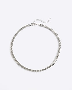 Silver Chunky Chain Necklace
